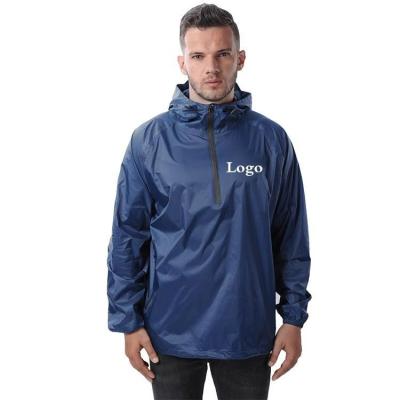 China China Factory OEM Good Price Waterproof Navy Cycling Jacket Men Waterproof Running Jacket for sale