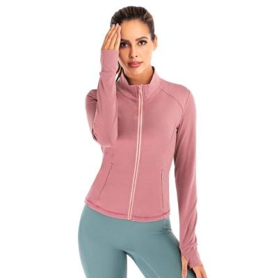 China 13% Antibacterial Wholesale Women's 87% Nylon Spandex Custom Gym Fitness Clothing Yoga Wear With Thumb Holes for sale