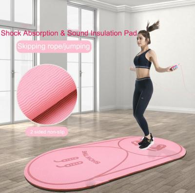 China Home Mute Cork Yoga Mat Non Slip Mat High Quality Jump Yoga Exercise Mat 2021 Hot Yoga Pilates New for sale