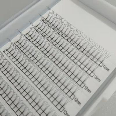 China Good Quality Lashes Light Weight Faux Mink Magnetic Premade Volume Fans Long Stem Eyelash for sale