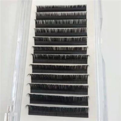 China Natural Volume 0.03 Long Lashes Lashes Extension Russian Volume Eyelash Extensions 0.05 0.07 Different Single Faux Mink Lashes for sale