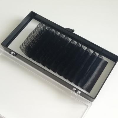 China New OEM Light Soft Soft Private Label 0.03 Volume Lashes Extensions 20-25mm Custom Packaging Fake Mink Individual Eyelash Extension for sale