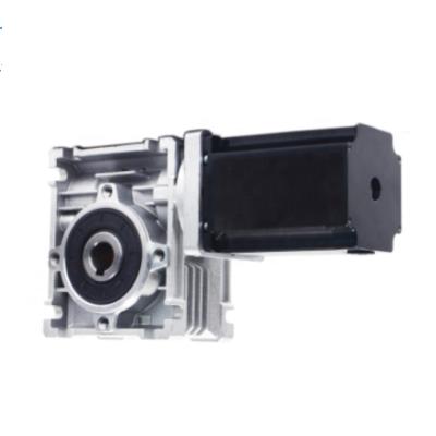 China High Reliable Drip Proof NEMA 23 57mm Stepper Motor with RV030 Worm Gearbox for sale