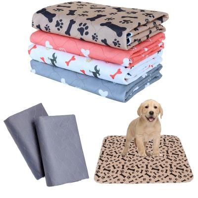 China Wholesale Reusable Washable Pet Amazon Pet Pee Pad Super Absorbent Dog Raincoat Waterproof Pad for sale