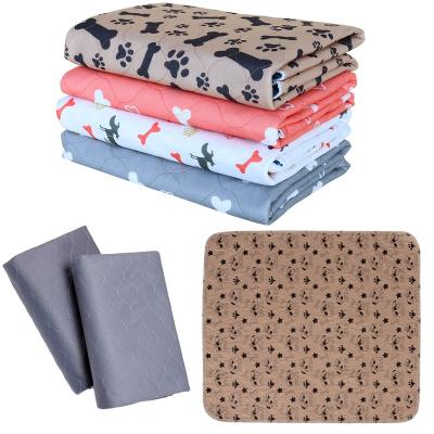 China Reusable Wholesale Viable Dog Protection Pee Pad Super Absorbent Waterproof Reusable Amazon Pet Training Pad for sale