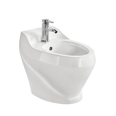 China Modern Design Bathroom Women Toilet One Piece White Ceramic Bidet for sale