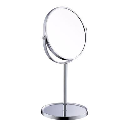 China Wholesale Price Makeup Magnifying Desktop Mirror With Lamp Makeup Mirror Wall Mounted Bath Mirror for sale