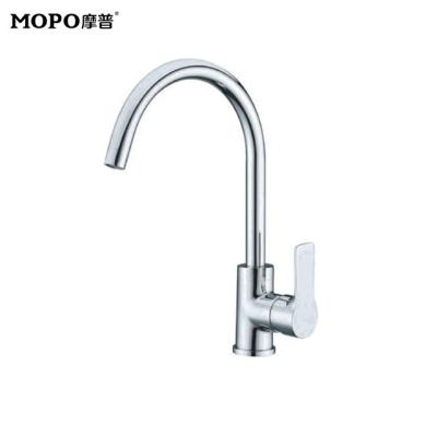 China Thermostatic Faucets Easy Operation Kitchen Sink Faucet Deck Mounted Single Handle Faucet Brass Kitchen Faucet for sale