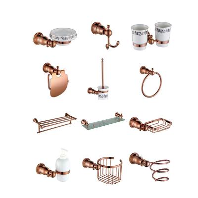 China Viable Wholesale Sanitary Hardware Project Hotel Washroom Toilet Fixture Bathroom Accessories Sets for sale