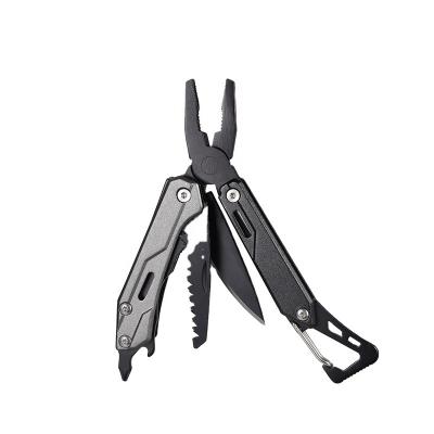 China Multi Functional Fine Blanking Black Oxiding Stainless Steel Mini Multifunctional Pliers With Hook for sale