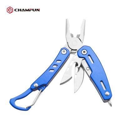 China New Design High Quality Multi Function Stainless Steel Mini Size Mini Pocket Pliers Tool With Hook for sale