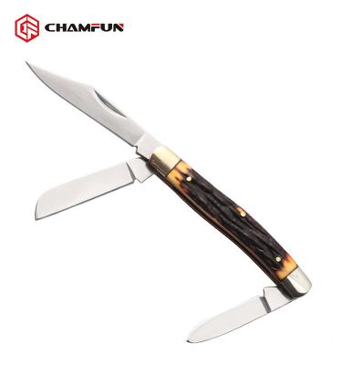 China Hunting Knife Pocket Traditional Utility Folding Multi-Bladed Knife, Carving Knife Knife for sale