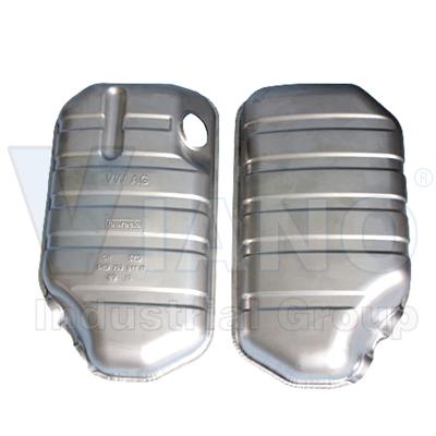 China Automobiles Stamping Fine Masking Exhaust Pipe Muffler for sale