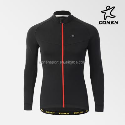 China Autumn/Winter Breathable Fleece Black Donen Thermal Windbreaker And Jacket Tank Top Breathable Cycling Men for sale