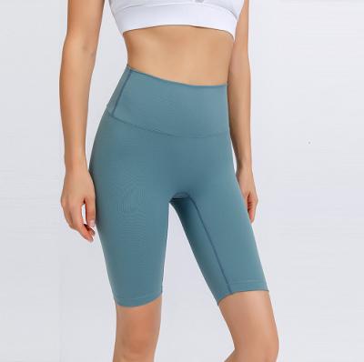 China Wholesale DONEN Breathable Women Gym Wear Blue Workout Clothing Summer Sports Fitness For Yoga Shorts With Inner Pocket for sale