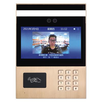 China Motion Detection 10.1 Inch Face Recognition Building Door Phone Intercom Apartment Access Control System Ring IP Video Door Bell Camera for sale