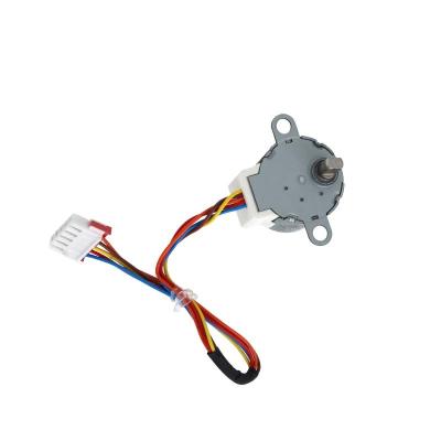 China 2 Phase 4 Wire Micro Stepper Motor 12 Volt Gear Ratio 1/64 For POS Machine for sale