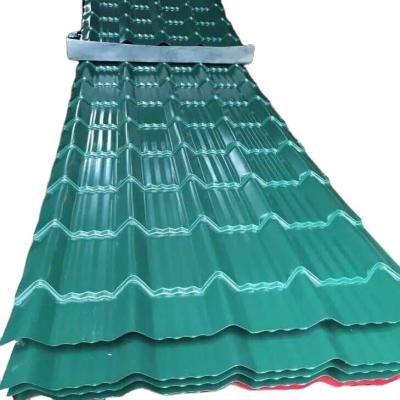 China building chamber; Roofing pre painted aluminum corrugated zinc spandek building material building roofing sheet popular in Ghana Nigeria Maldives for sale