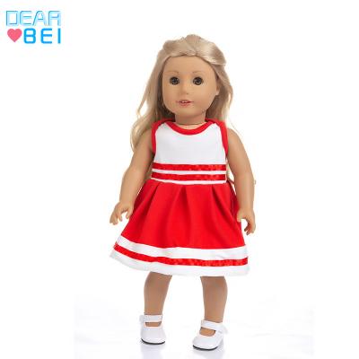 China 18inch dolls& hot 43cm baby dolls factory outlet fashion dress doll clothes wear fit for 43cm/18inch baby - doll dress, best kids birthday gift for sale