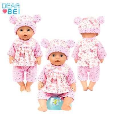 China 18inch dolls& 43cm Baby Dolls Coral Velvet Fabric Doll Pajamas Clothes 18 Inch, Comfy Baby Doll Clothes, Factory Direct Custom Baby - Doll Clothes for sale