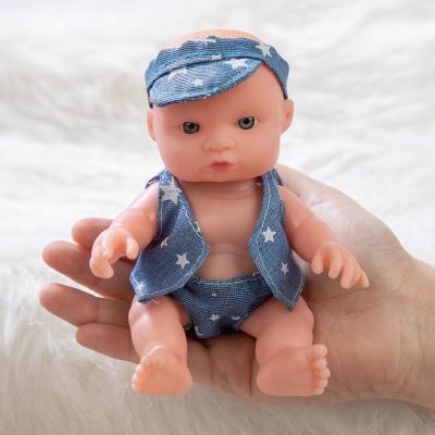 China Changeable Dress Wholesale 6 Inch Mini Cute Cowboy Baby Dolls On Hand For Sale for sale