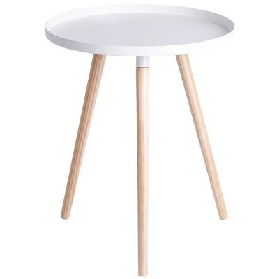 China Nordic practical wooden leg side table (the other) of new design adjustable for sale