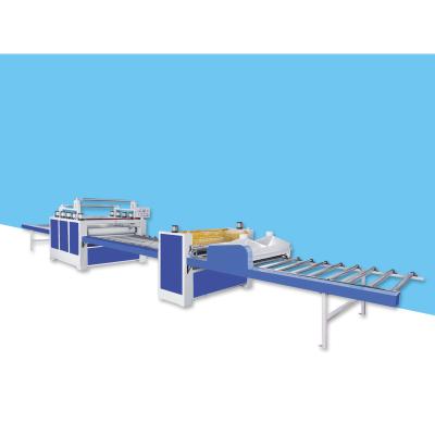 China Building Material Shops Most Popular Outlet Cold Glue Factory Wood Veneer Laminating Machine Production Line for sale