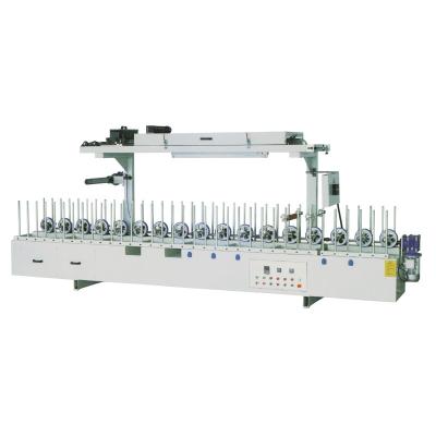 China machinery & Hardware Window Door Profile Laminating Machine / Profile Packing Machine Veneer Profile Wrapping Machine for sale