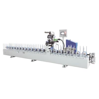 China machinery & Material Automatic PVC Wrapping Machine Pur Coating Machine For PVC Profile for sale