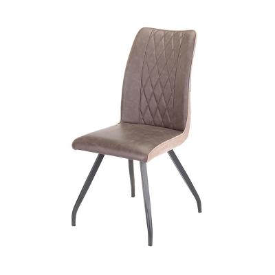 China Modern Antique Metal+velvet Dining Chairs With PU Backrest For Living Room Sofas Restaurant Hotel Furniture for sale