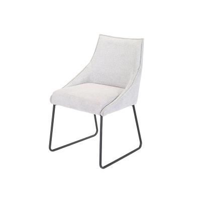 China Slipcovered Modern Design Nordic Luxury Furniture Dining Chairs With Velvet Metal Legs For Living Room Sofas for sale