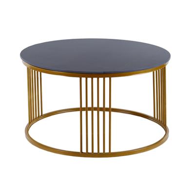 China Italian Luxury Glass Legs New Top+metal Coffee Table Round Side Tea Tables Custumize Modern Cafes Furniture for sale