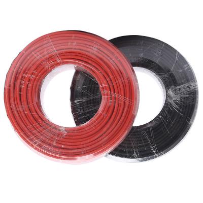 China Industrial Solar Power Cables H1Z2Z2-K/PV1-F Solar PV DC Wire Cable 4mm 6mm 10mm2 For Solar Panel for sale