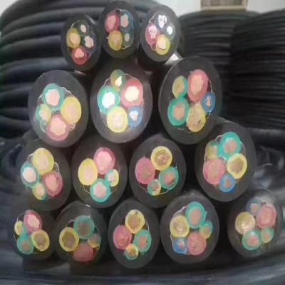 China Good Flexibility 300V 10~18AWG 2~5C Rubber Sheathed Flexible Power Cable for sale