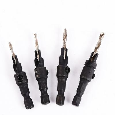 China High Quality Cheap Woodworking Milling Cutter Hex Drill Bit 4/5pc Woodworking Drilling Machine Leg for sale