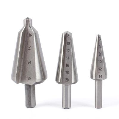 China Other Wholesale High Quality High Speed ​​4241 and 6542 Umbrella Step Steel Drill for Stainless Steel for sale