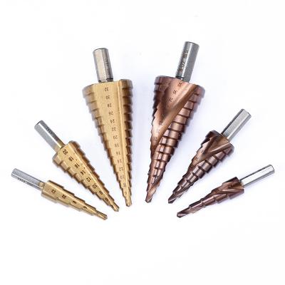 China Other hot sale in foreign trade industrial grade m2 pagoda drill for stainless steel step drill bit for sale