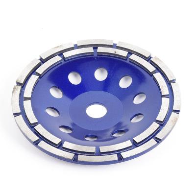 China Hot Selling In Foreign Trade Double-Row Concrete Stone Bowl Grinding Wheel 100-230mm for sale