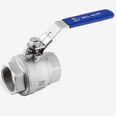 China Manual Stainless Steel Ball Valve 3 Inch 4 Inch Thread end Industrial Valve for sale