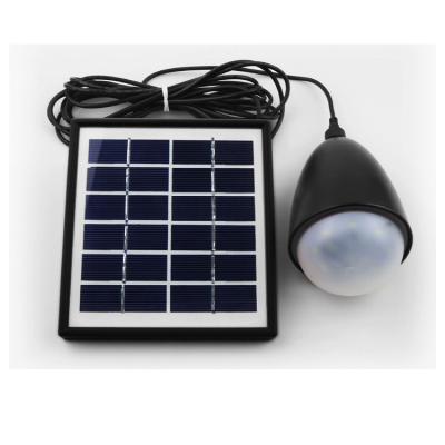 China Waterproof Outdoor Portable Camp 4W Battery Mini Solar Panel Camping LED Garden Light Bulb 2200mah Solar Camping Light for sale