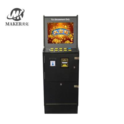 China Hot Sale 19 Inch Classic Coin Operated Skill Game Cabinets MAKER-CS6 for sale