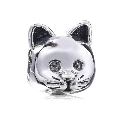 China 925 Silver Animal Charm Slovehoony Cat Charms Cute 925 Silver Animal Charm Beads For 2019 Wholesale 925 Silver for sale