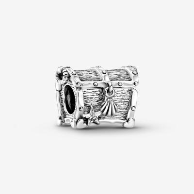 China Slovehoony Treasure Chest Charm 925 Sterling Silver Charms Jewelry Star Treasure and Box Suit for Bracelets and Bangles European Jewelry for sale