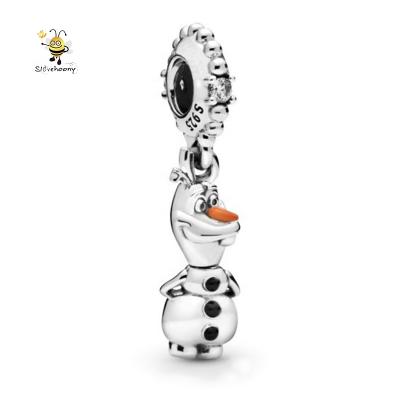 China Snowman Charms For Acrylic Charms CustomJewelry Olaf Dangle Charms Snowman Charms Jelly Cartoon Kid Jewelry Slovehoony Jewelry for sale