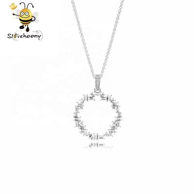 China 925 Sterling Silver Shards of Silver Jewelry 925 Sterling Silver Shards of Slovehoony's Sparkle Necklace for Women 2018 for sale