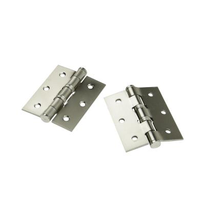 China Contemporary 75*60*2 mm Iron Hinges Carpet Shine Stain Nickel Ball Bearing Hinge 3inch Butt Hinge for sale