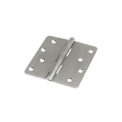 China Easy Installation And Durable Hardware Accessory 4inch Round End Hinge Steel Door Hardware Hinges for sale