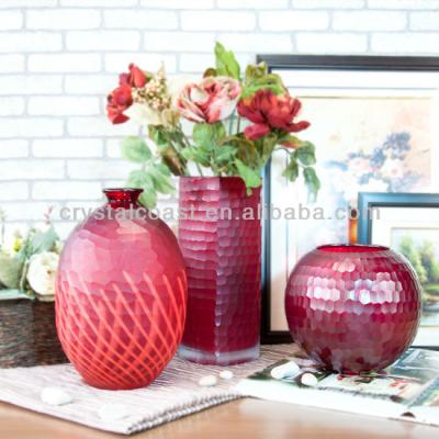 China China Hot Sale Indoor Home Decoration Flower Glass Vase for sale