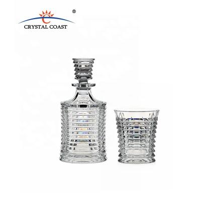 China Home/Restaurant/Bar/Drinks/Whiskey Top Selling High Quality Lead Free Whiskey Decanter Set for sale