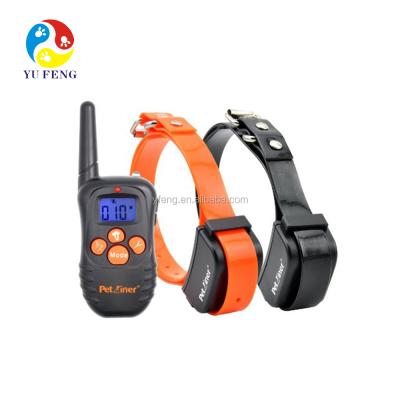 China Waterproof and Rechargeable 300M Viable Dog Collars, Instead of Static Shock Mode No Bark Dog Training Collar for sale